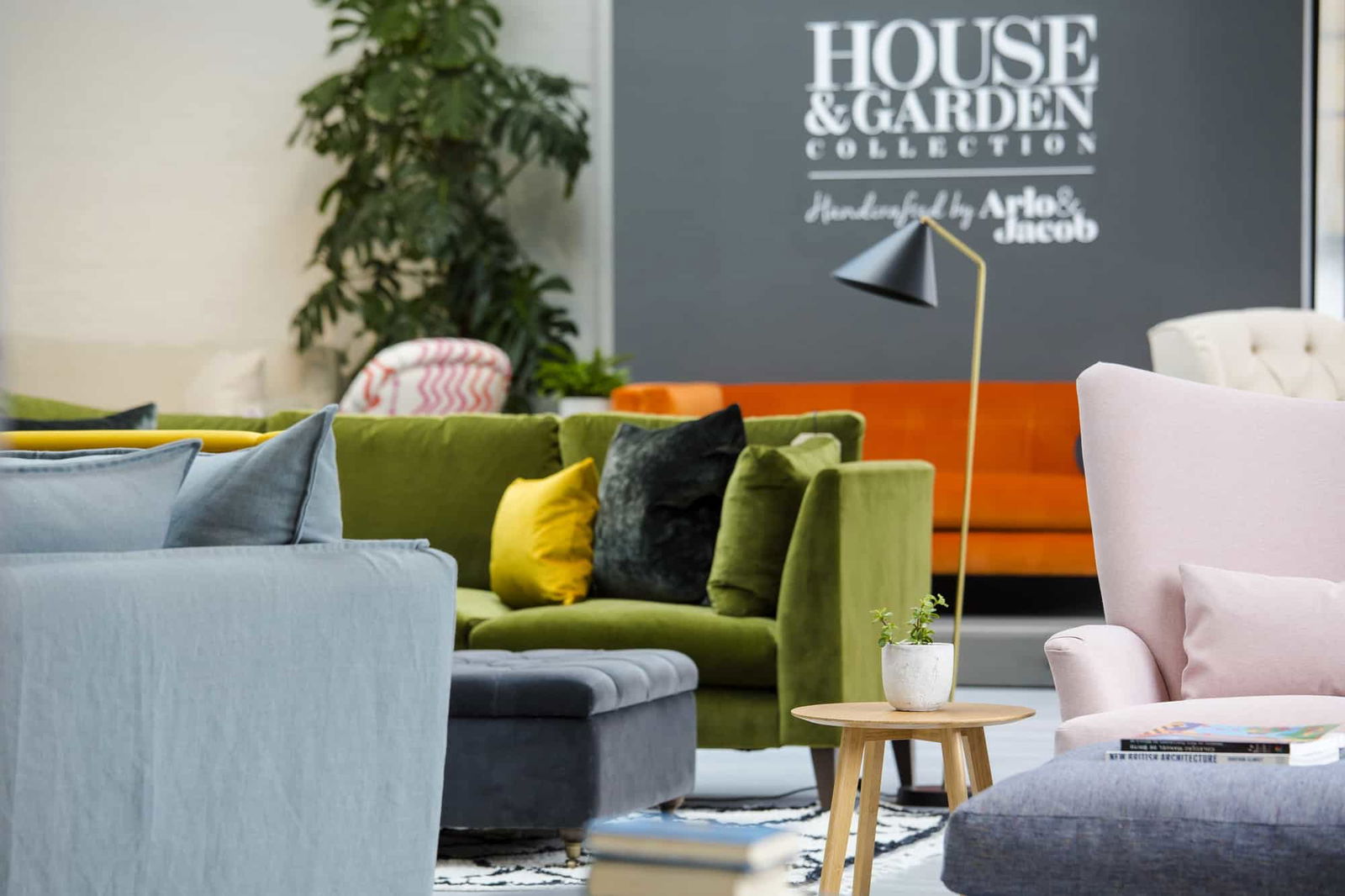 Various couches in showroom