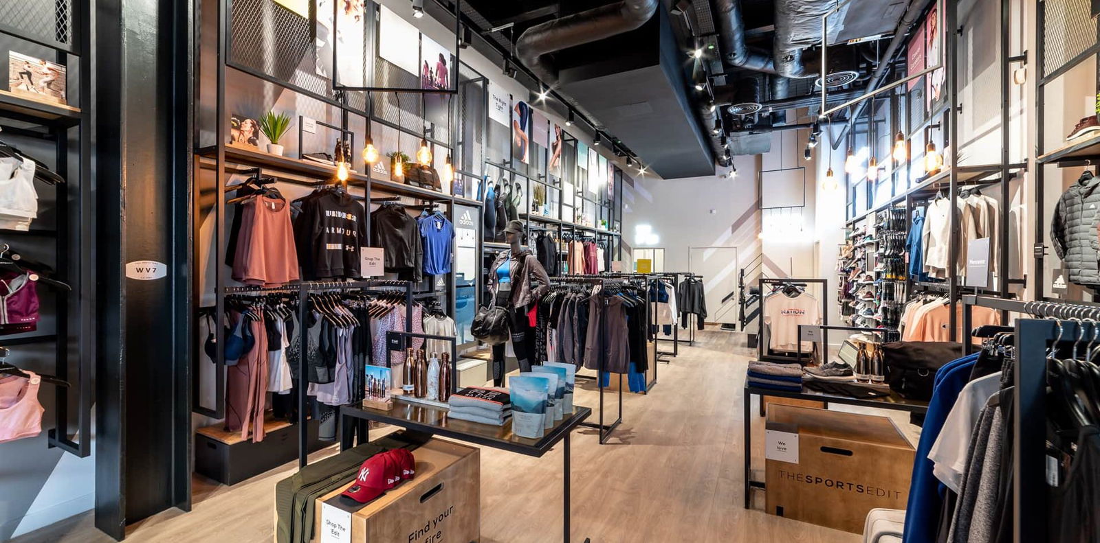 Adidas branded shop in london