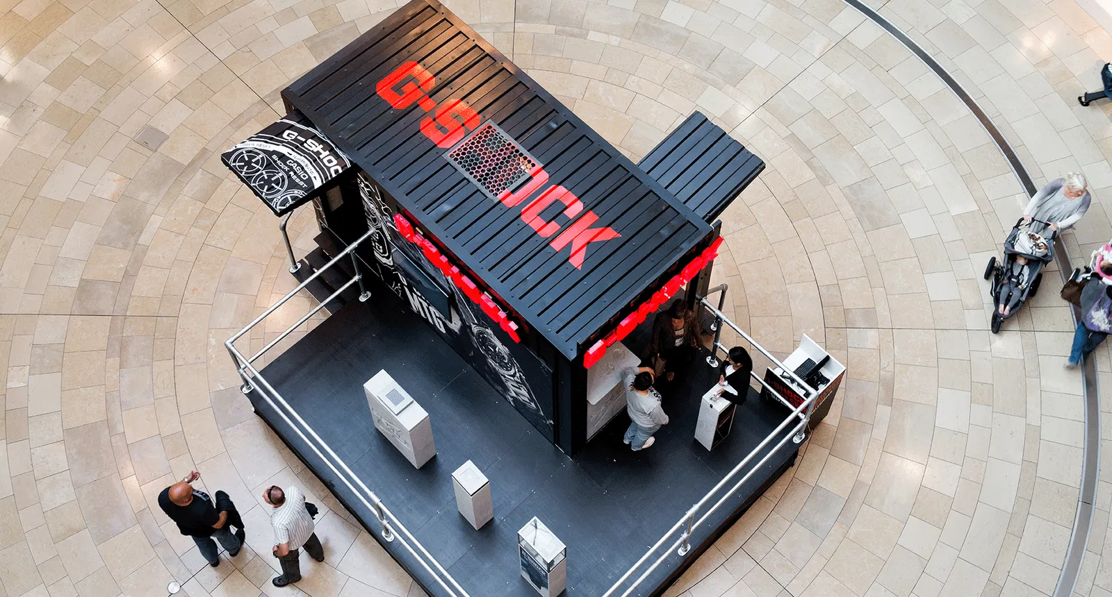 Casio G-Shock Travelling Pop-Up